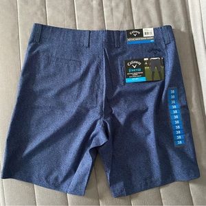 New With Tags Men’s Callaway Golf Shorts - 38W Blue